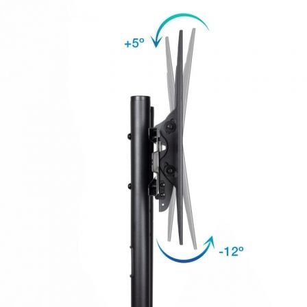 Suporte de Chão Inclinável com Rodas TooQ FS1170M-B para TV de 37-70"/ até 50kg - Imagem 3