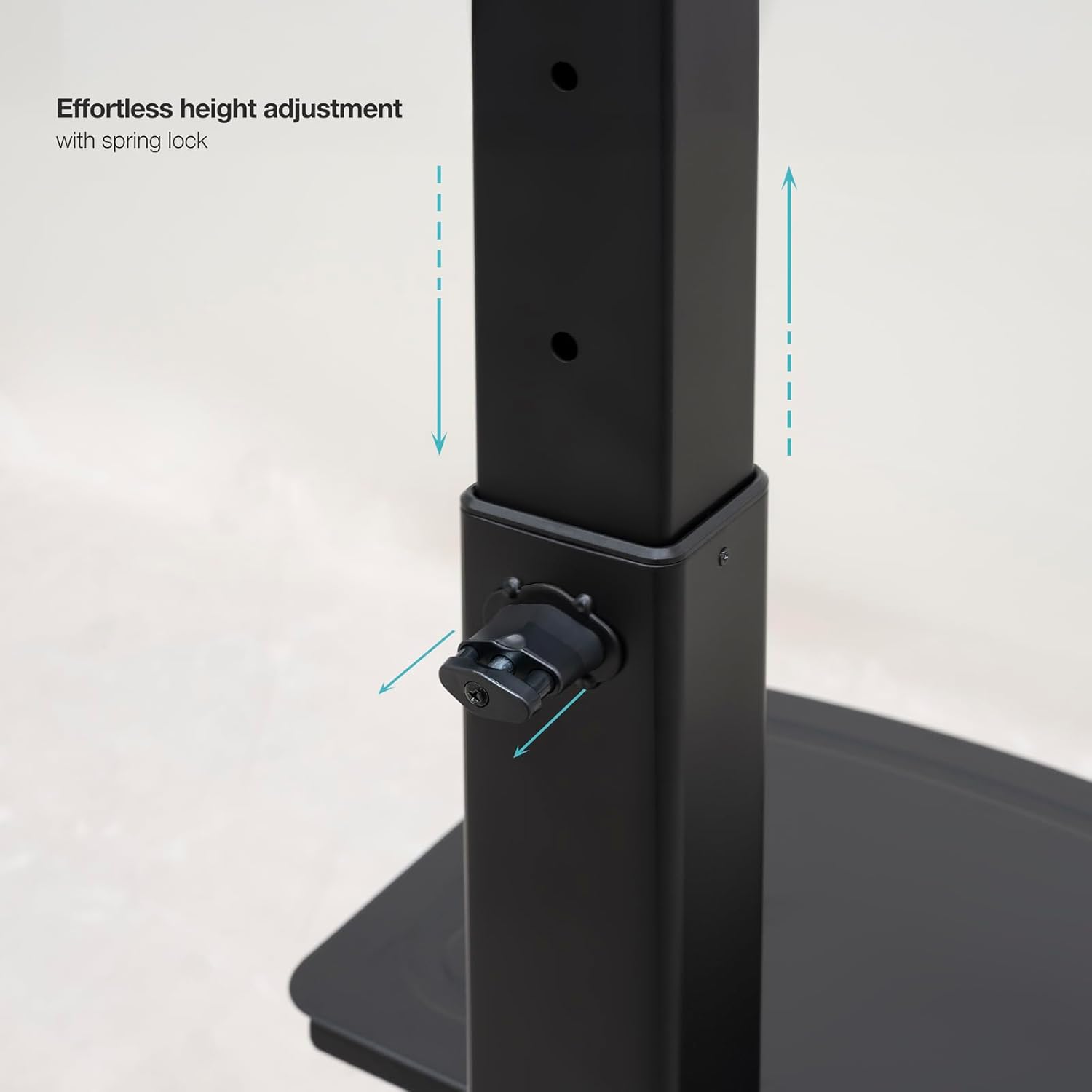 Suporte de Chão Inclinável com Rodas TooQ FS1184M-B para TV de 35-70"/ até 70kg - Imagem 5