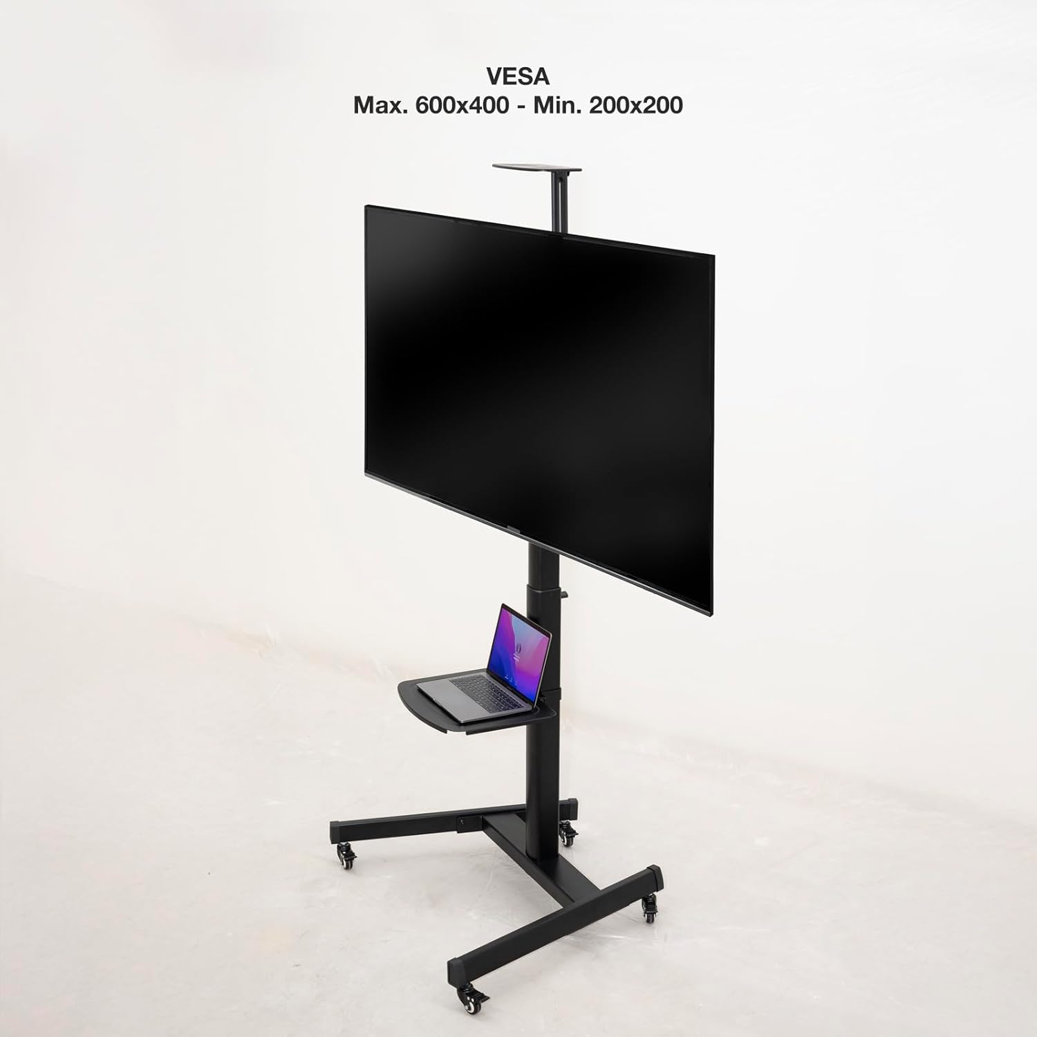 Suporte de Chão Inclinável com Rodas TooQ FS1184M-B para TV de 35-70"/ até 70kg - Imagem 7