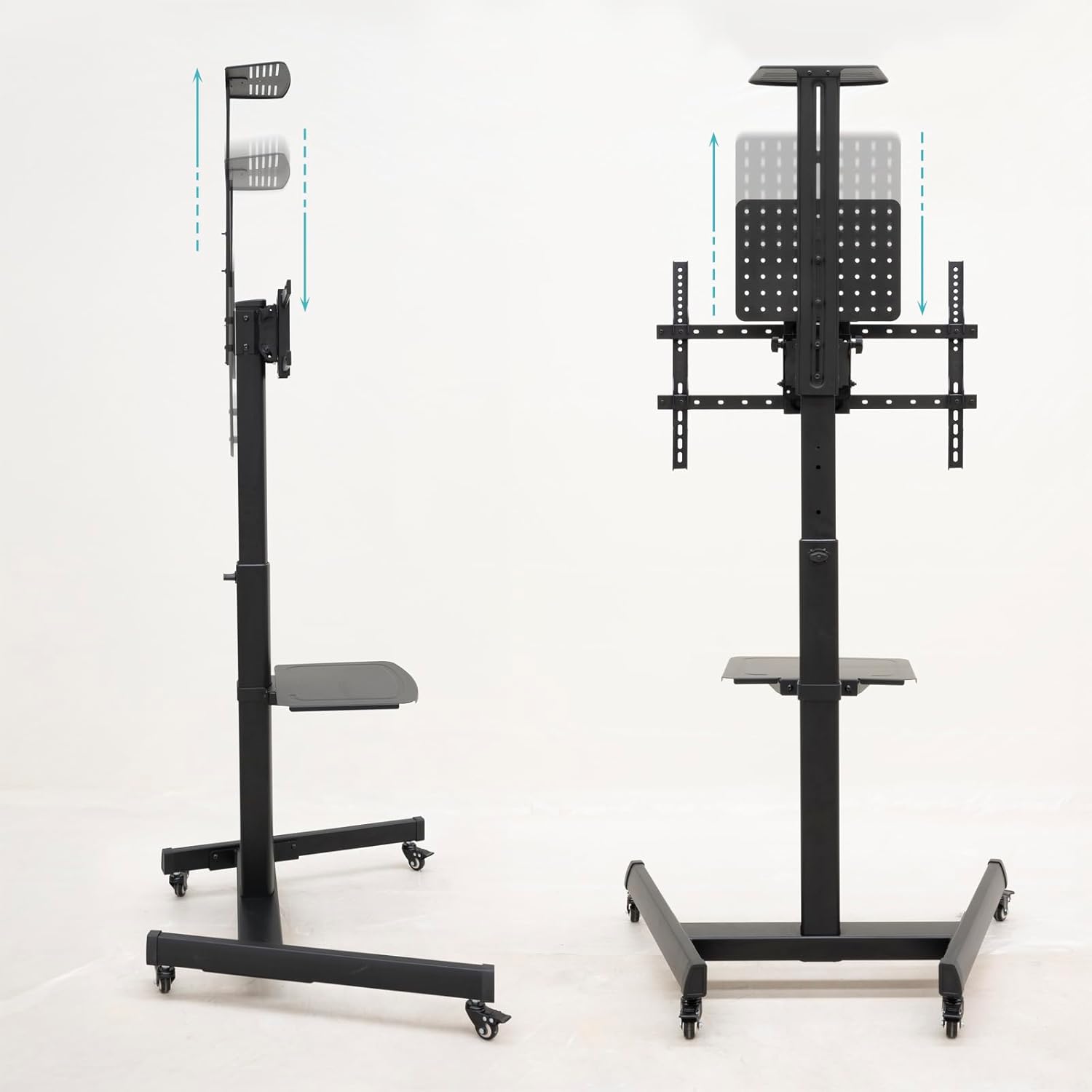 Suporte de Chão Inclinável com Rodas TooQ FS1184M-B para TV de 35-70"/ até 70kg - Imagem 4