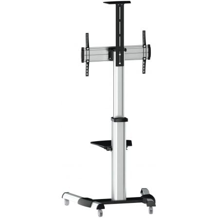 Suporte de Chão Inclinável/ Ajustável com Rodas TooQ FS1870M-B para TV de 37-70"/ até 50kg - Imagem 3