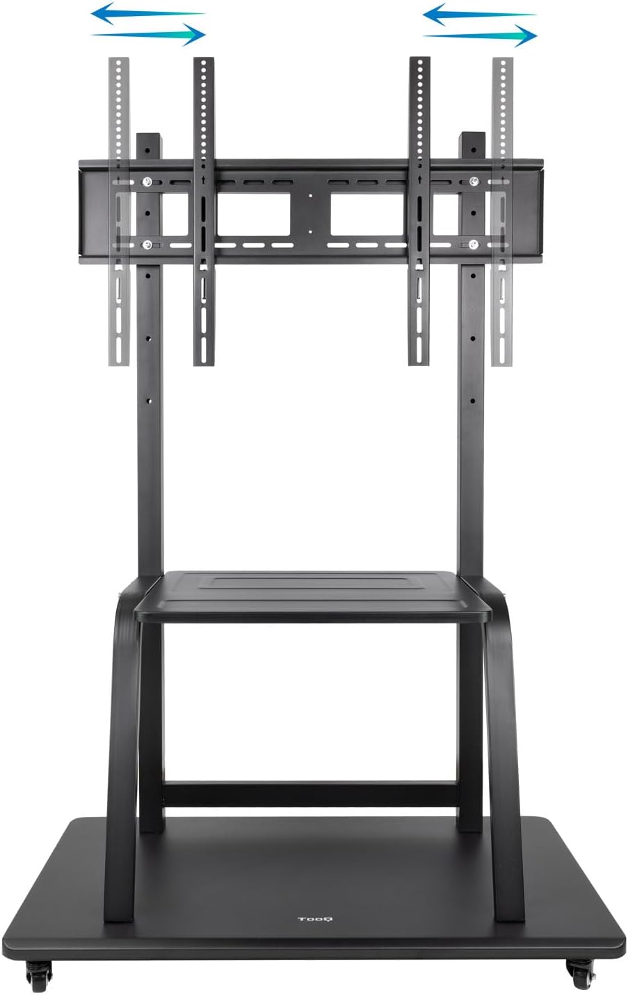 Suporte de Chão Ajustável com Rodas TooQ FS20101M-B para TV de 37-100" / até 150kg - Imagem 2