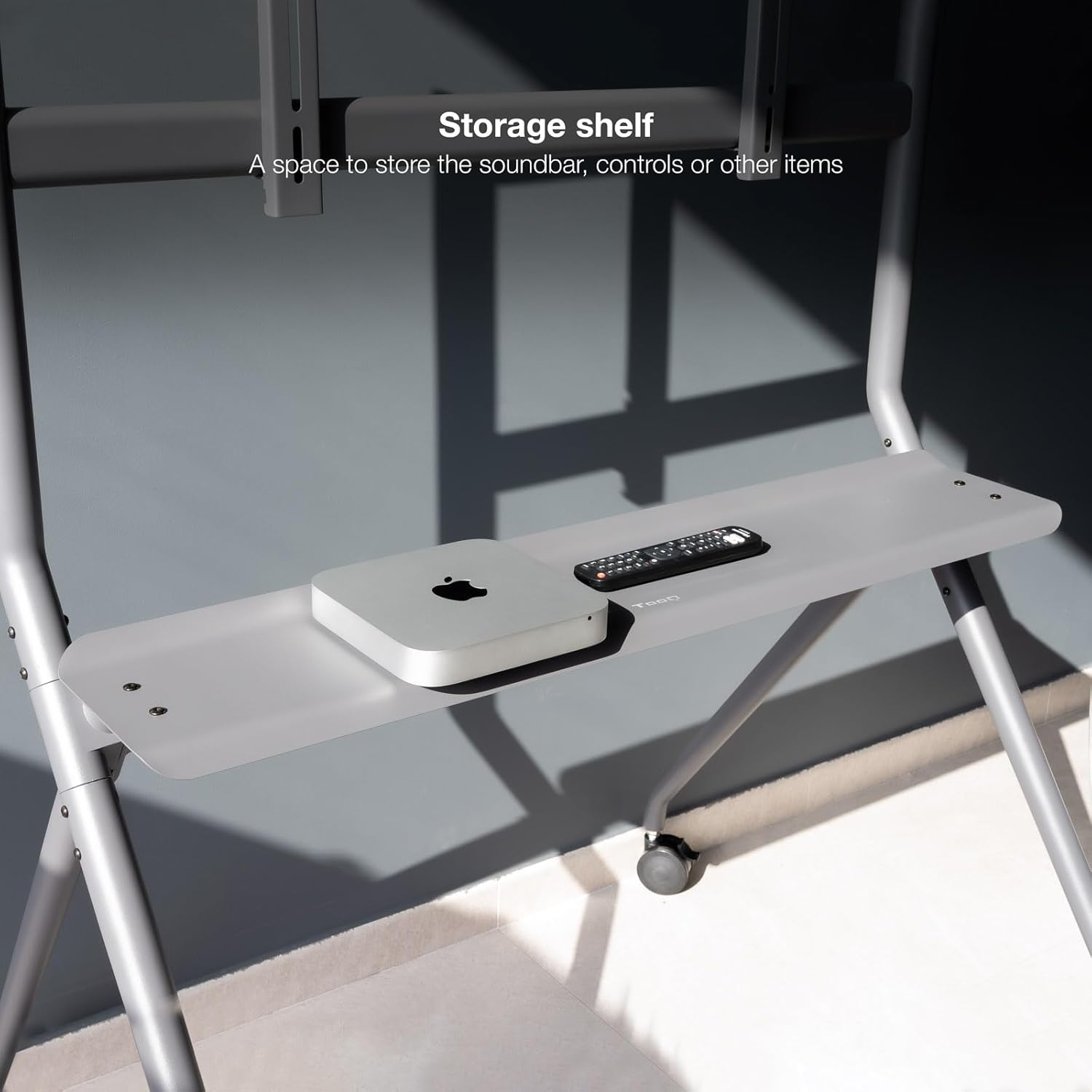 Suporte de Chão com Rodas TooQ FS20205M-B para TV de 50-86" / até 120kg - Imagem 5