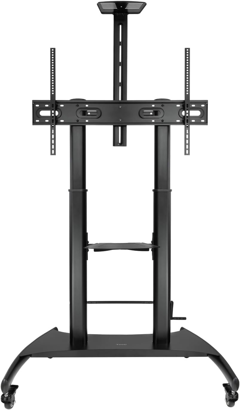 Suporte de Chão com Rodas Inclinável/ Nivelável TooQ FS20404HM-B para TV de 60-100"/ até 100kg - Imagem 2