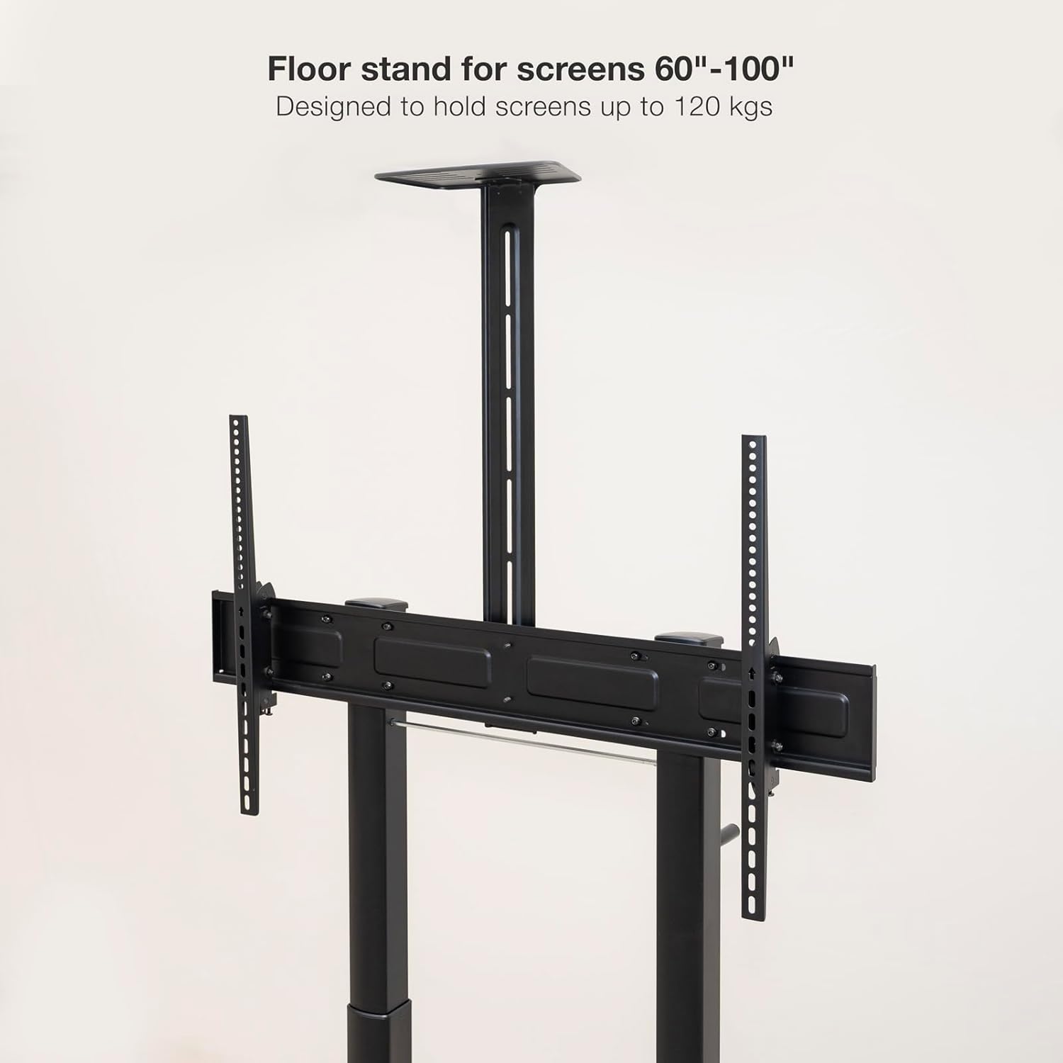 Suporte de Chão Inclinável com Rodas TooQ FS20406HM-B para TV de 60-100"/ até 120kg - Imagem 6