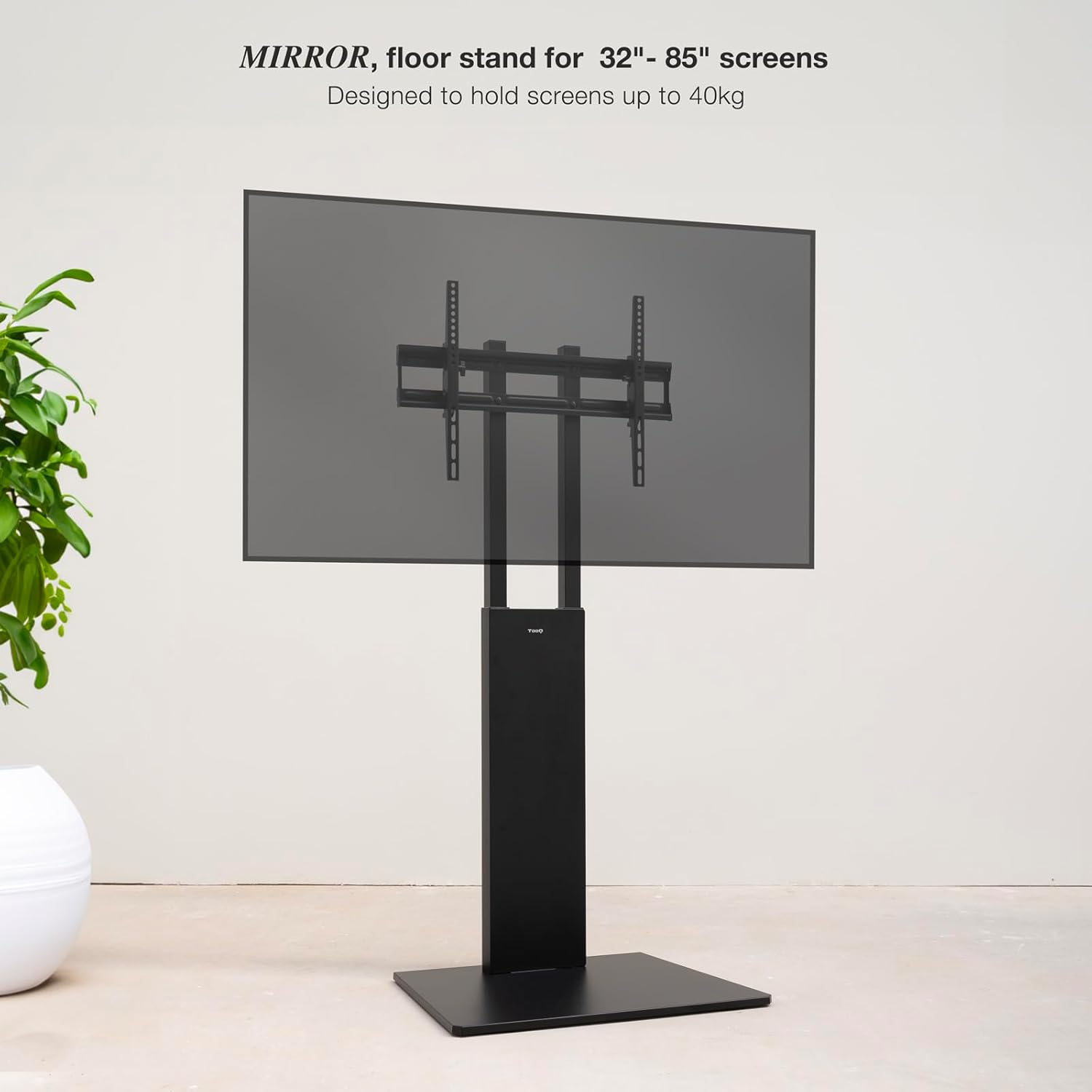 Suporte de Chão Inclinável TooQ FS2288M-B para TV de 32-85"/ até 40kg - Imagem 2