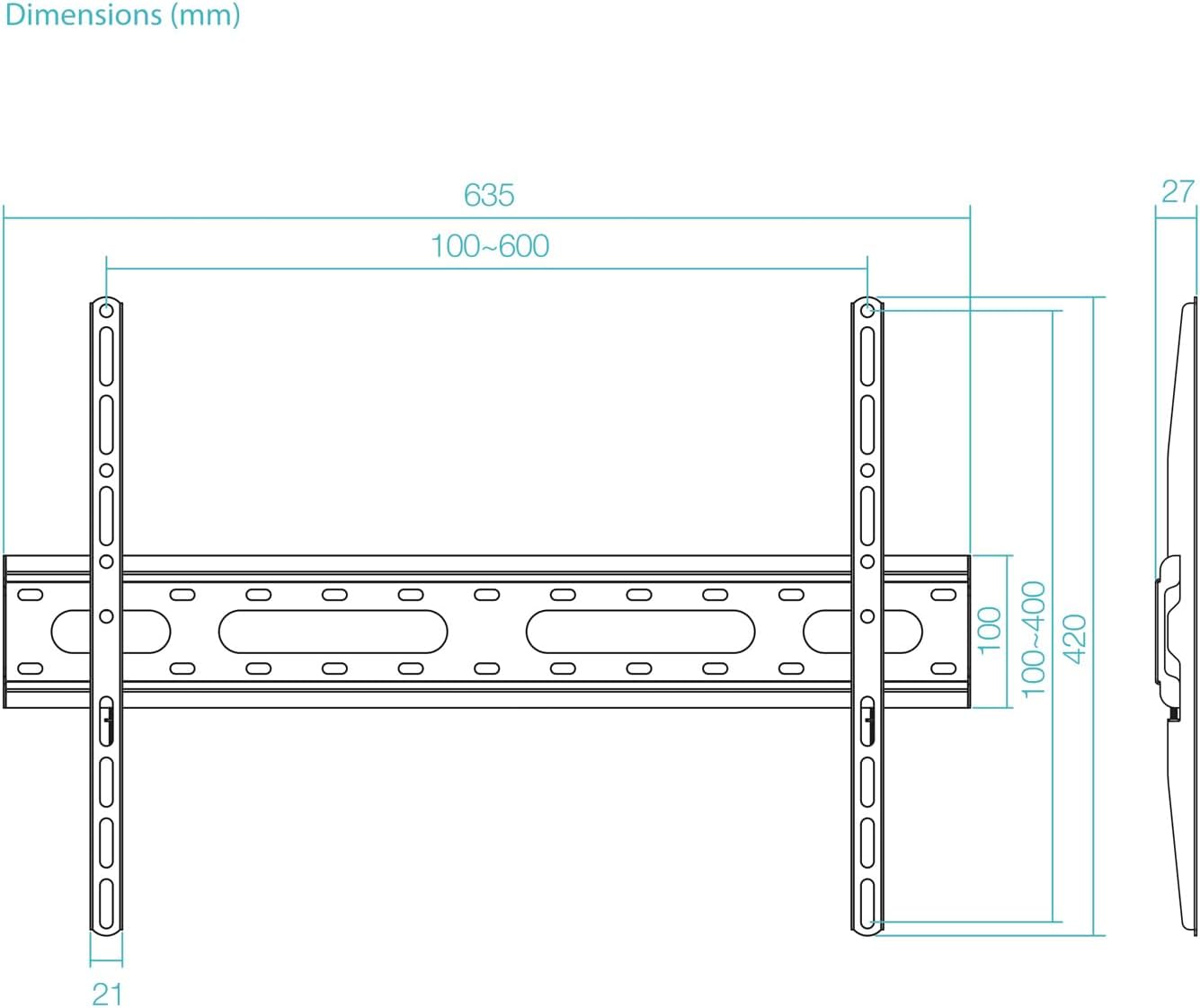 Suporte de Parede Inclinável TooQ LP1082F-B para TV de 37-80"/ até 45kg - Imagem 6