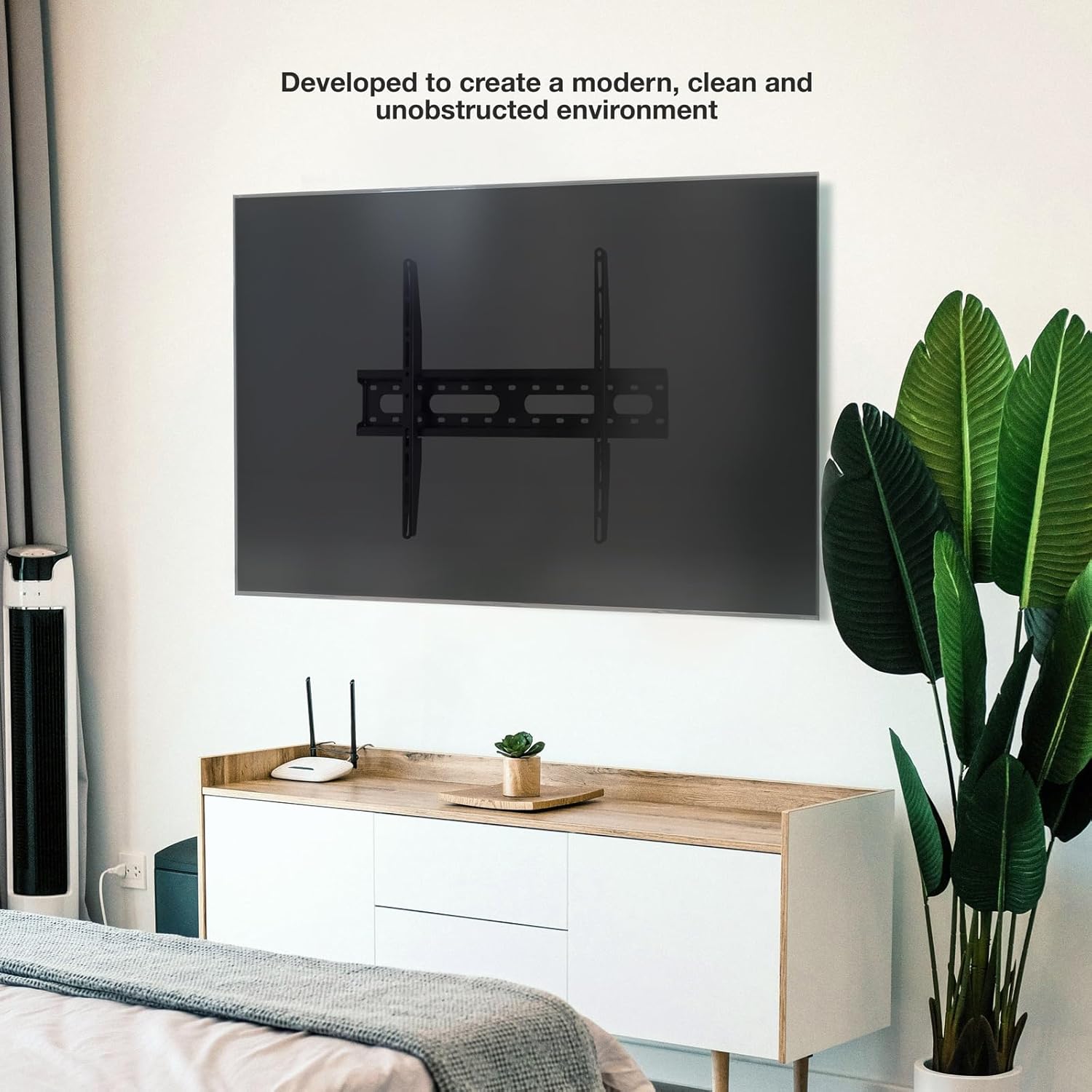Suporte de Parede Inclinável TooQ LP1082F-B para TV de 37-80"/ até 45kg - Imagem 5