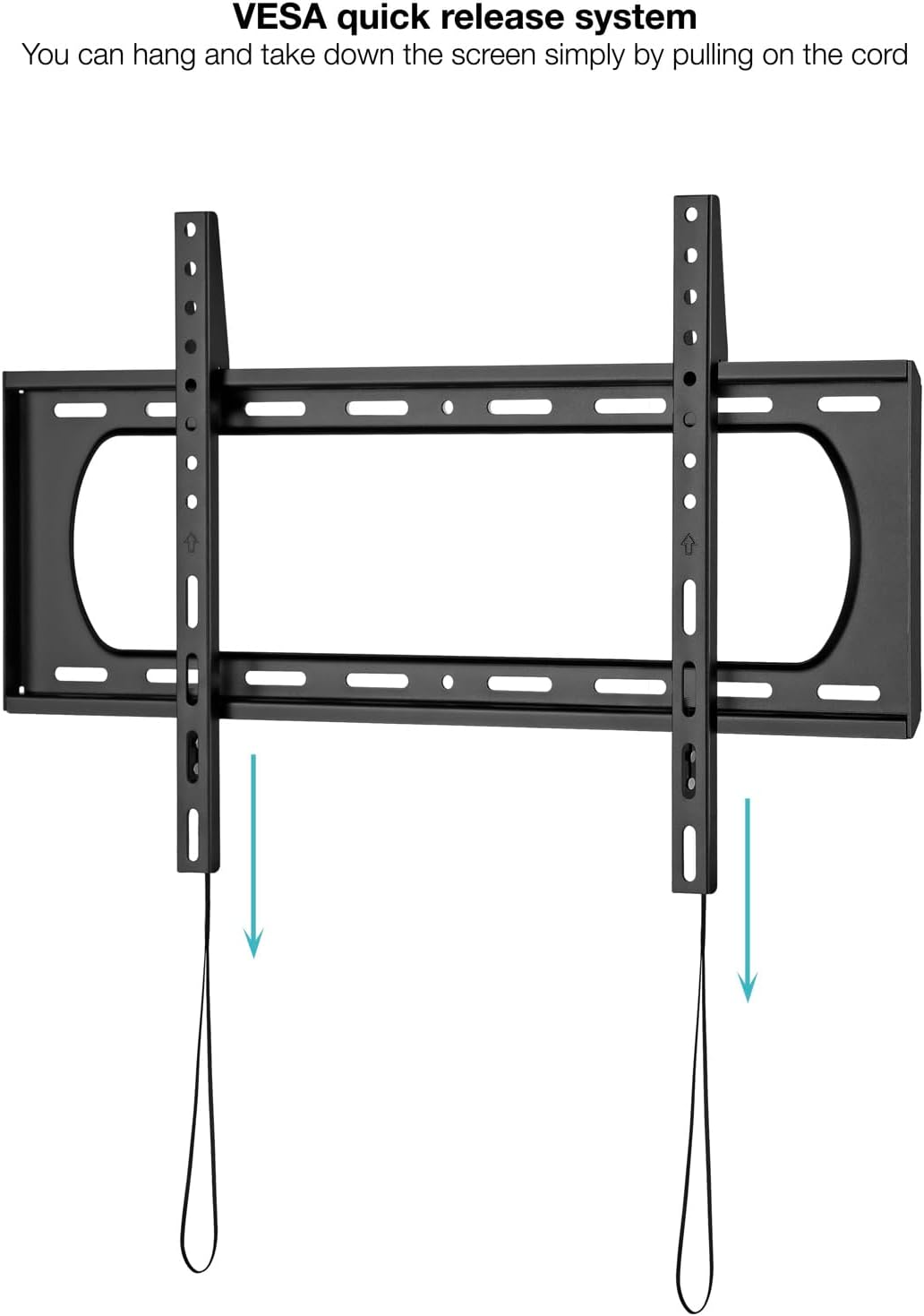 Suporte de Parede TooQ LP1084F-B para TV de 37-80"/ até 80kg - Imagem 3