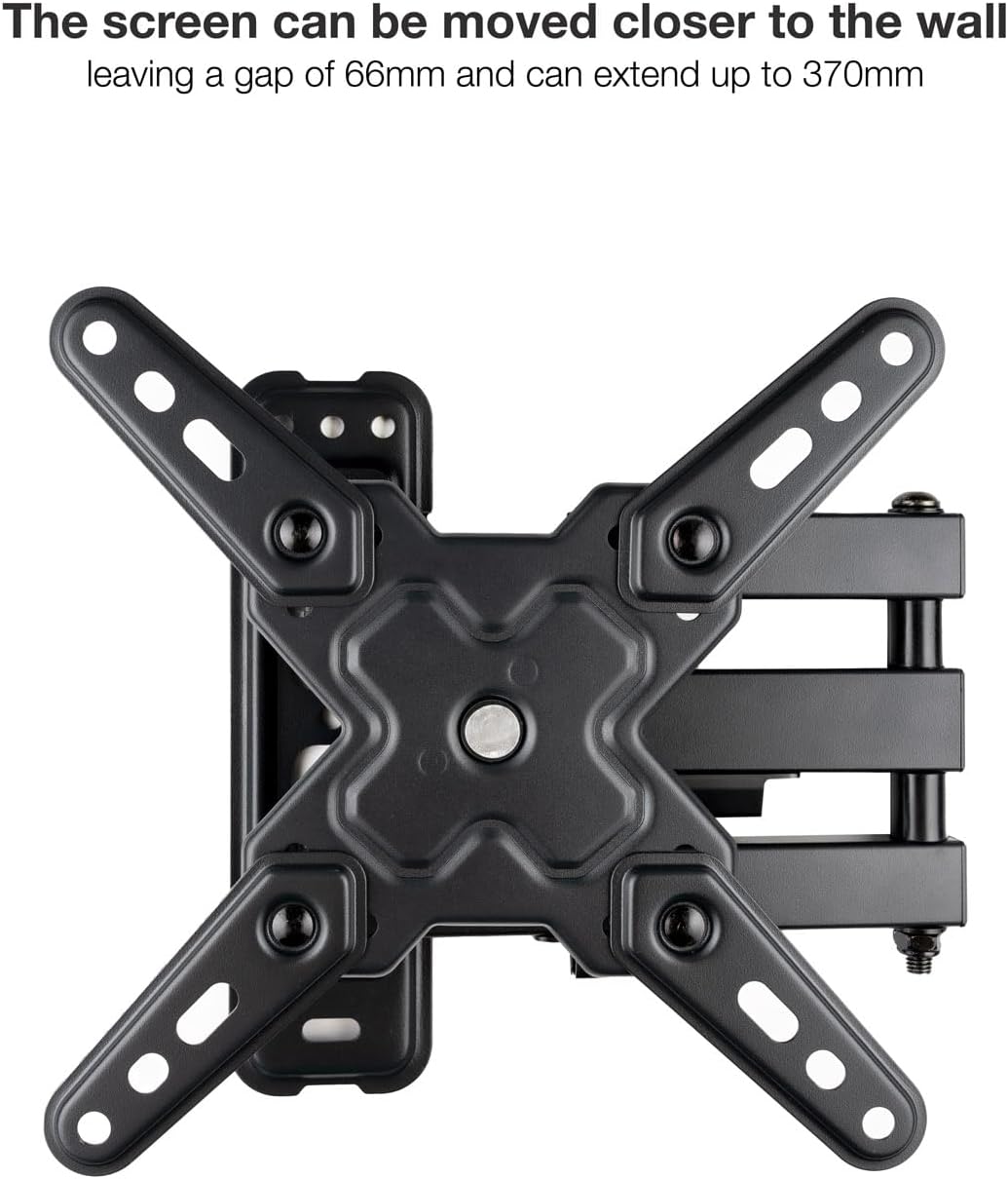 Suporte de Parede Extensível/ Giratório/ Inclinável TooQ LP1345TN-B para TV de 13-43"/ até 20kg - Imagem 5