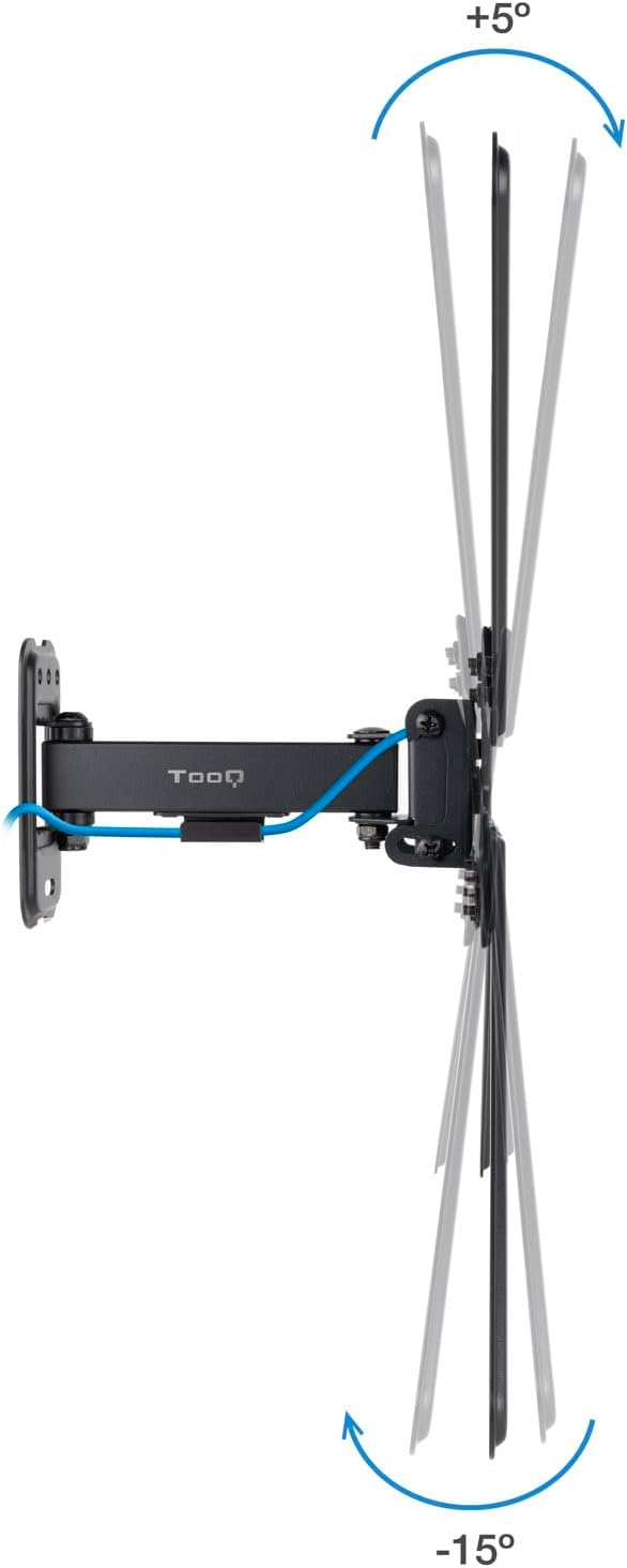 Suporte de Parede Extensível/ Giratório/ Inclinável TooQ LP1355TN-B para TV de 13-55"/ até 25kg - Imagem 3