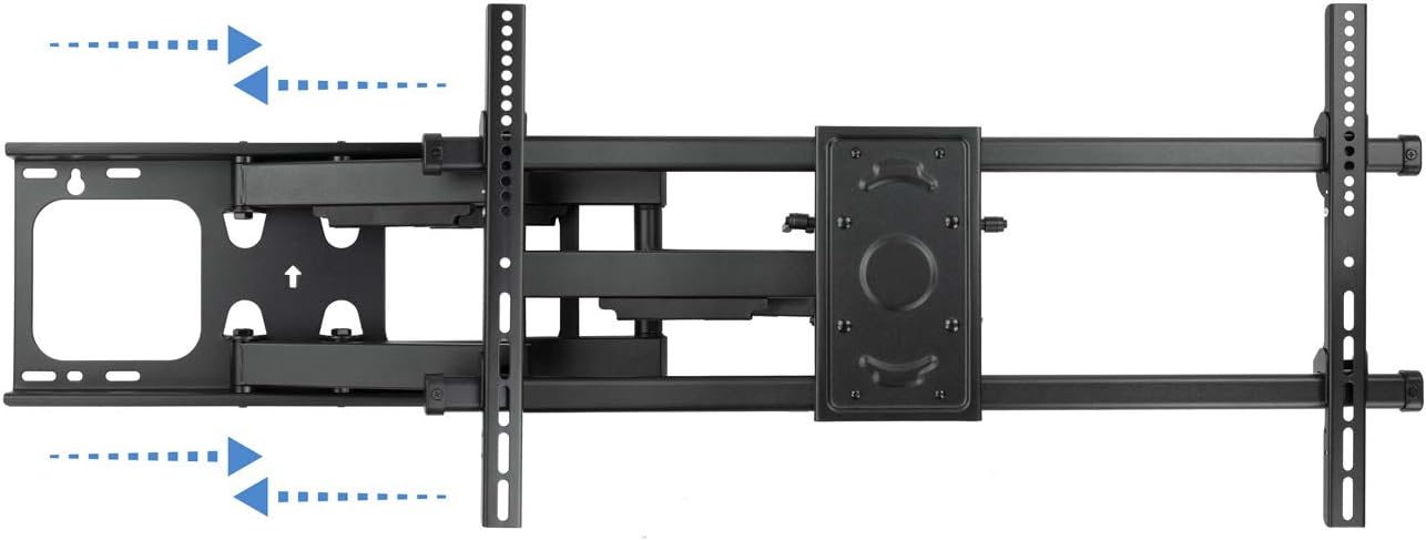 Apoio de Parede Rotativo/ Inclinável/ Nivelável TooQ LP3790TN-B para TV de 43-90"/ até 75kg - Imagem 9