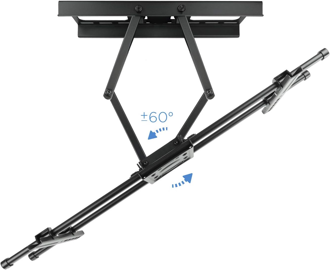 Apoio de Parede Rotativo/ Inclinável/ Nivelável TooQ LP3790TN-B para TV de 43-90"/ até 75kg - Imagem 3