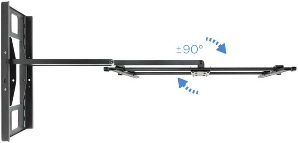 Suporte de Parede Orientável / Inclinável TooQ LP4380XL-B para TV de 43-80" / até 50kg - Imagem 5