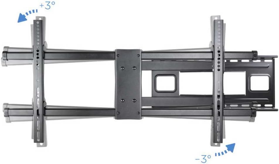 Suporte de Parede Orientável / Inclinável TooQ LP4380XL-B para TV de 43-80" / até 50kg - Imagem 7