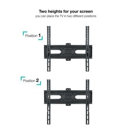 Suporte de Parede Giratório/ Inclinável/ Nivelável TooQ LP7843TN-B para TV de 32-55"/ até 35kg - Imagem 5