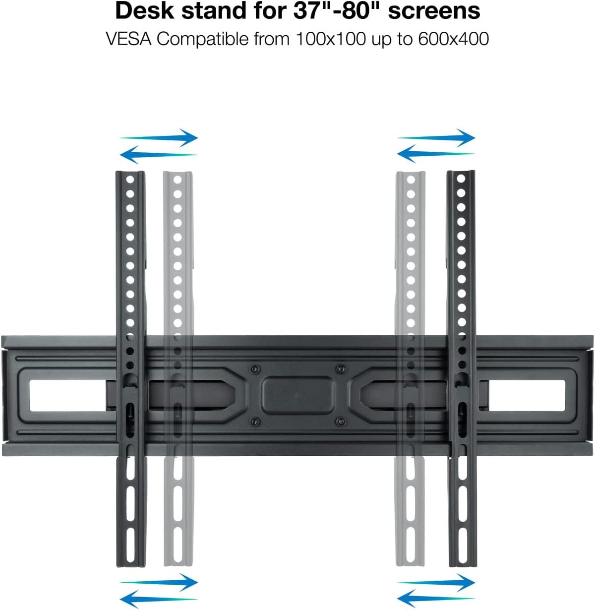 Suporte de Parede Giratório/ Inclinável/ Nivelável TooQ LP7866TN-B para TV de 37-80"/ até 40kg - Imagem 2