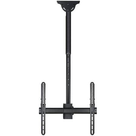 Suporte de Teto TOOQ LPCE1155TSLI-B para TV 32"-55" até 50kg VESA 400x400 Extensível e Inclinável Preto - Imagem 2