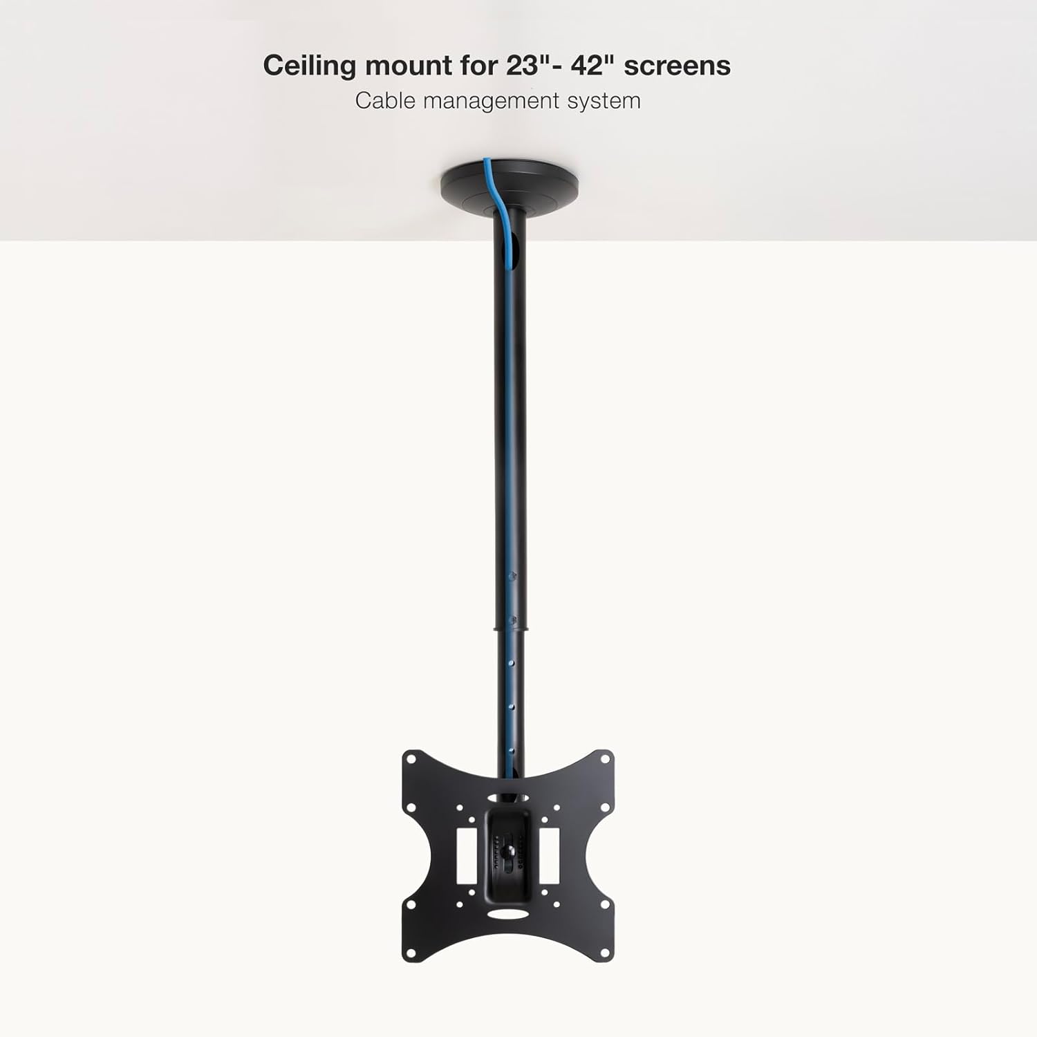 Suporte de Techo Giratório/ Inclinável/ Nivelável TooQ LPCE2301TSLI-B para TV de 23-42"/ até 30kg - Imagem 2