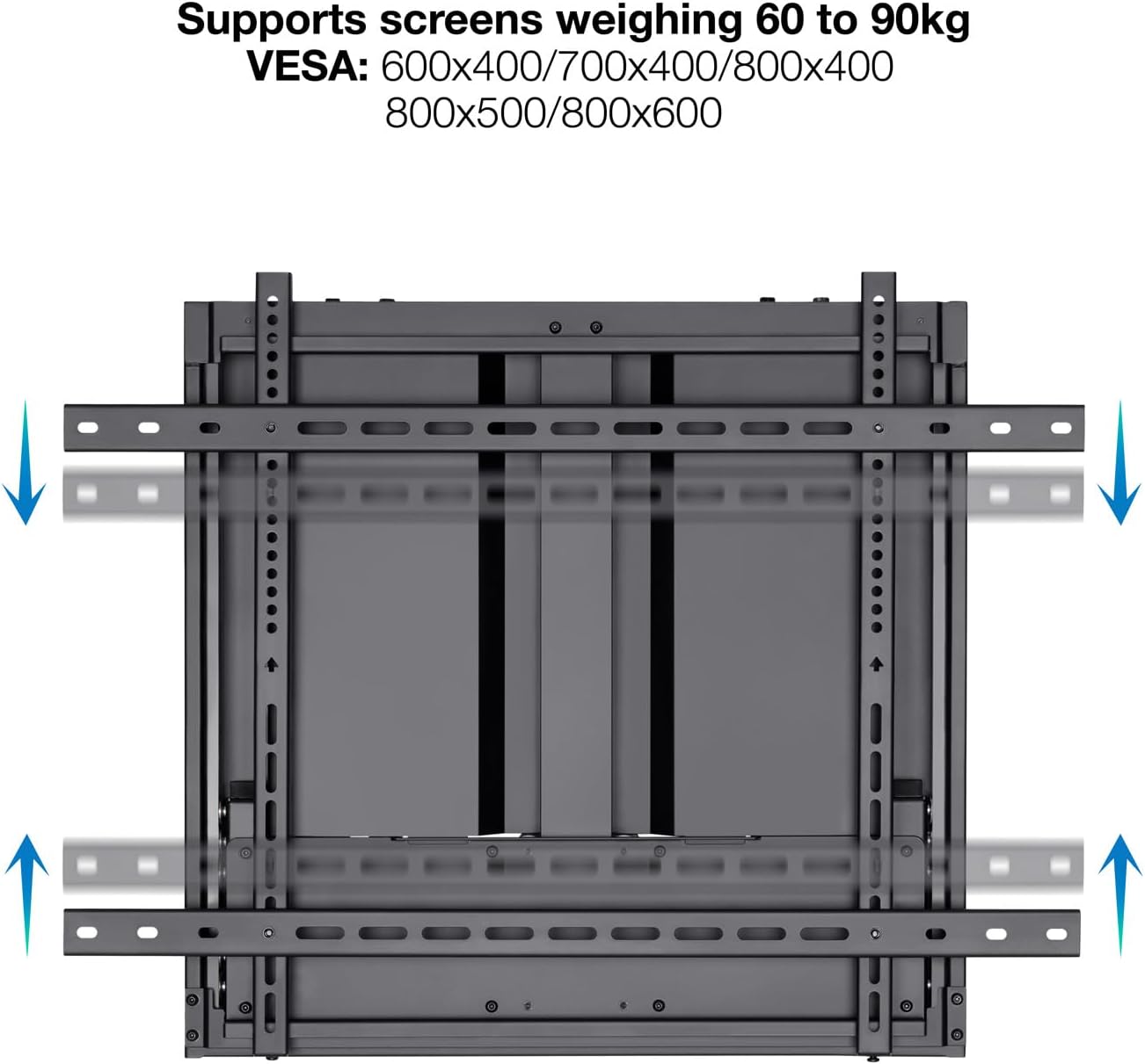 Suporte de Parede TooQ LPHA7090 para Ecrãs Interativos de 70-90" / até 55kg - Imagem 3