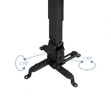 Suporte de Teto para Projetor TooQ PJ2012T-B/ Inclinável/ até 20kg - Imagem 3