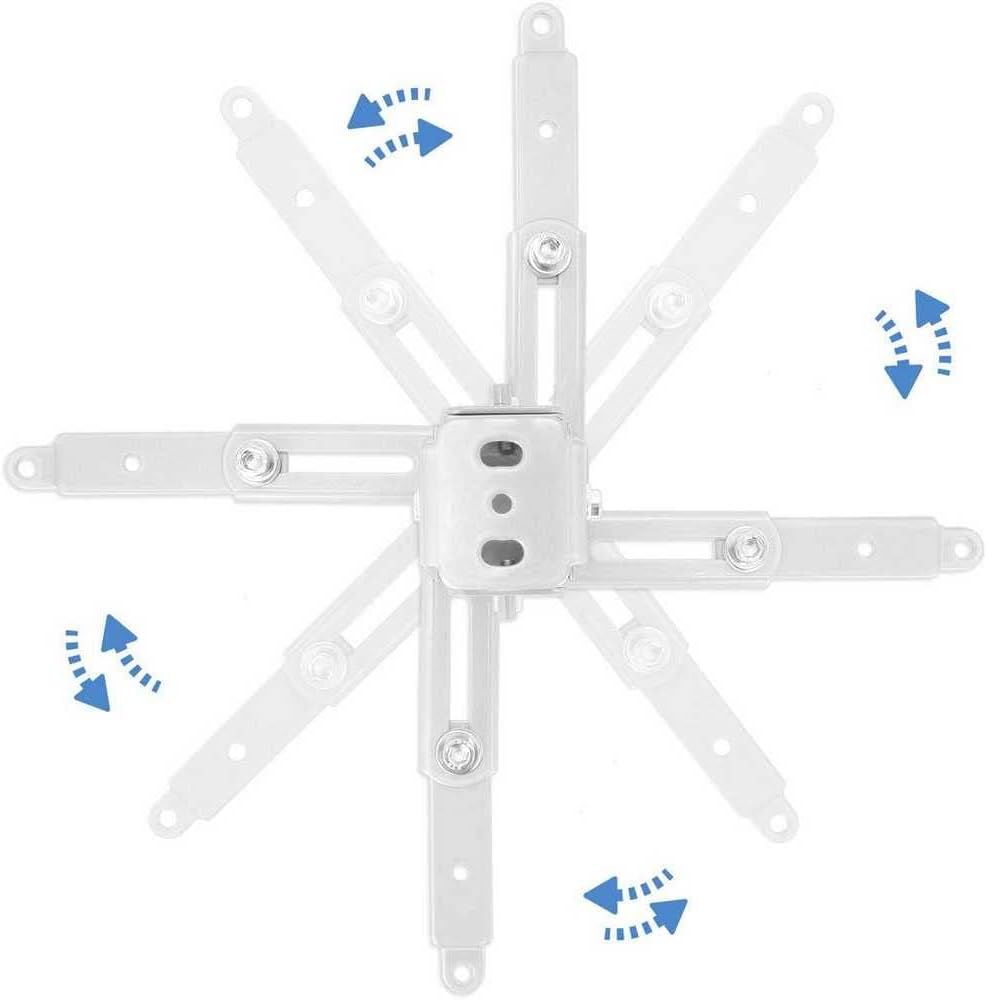Suporte de Teto para Projetor TooQ PJ2012T-W/ Inclinável/ até 20kg - Imagem 4