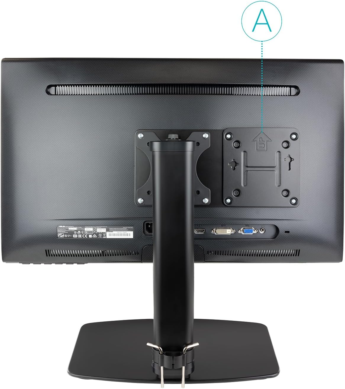 Suporte para miniPC TooQ TCCH0007-B/ até 3kg - Imagem 3