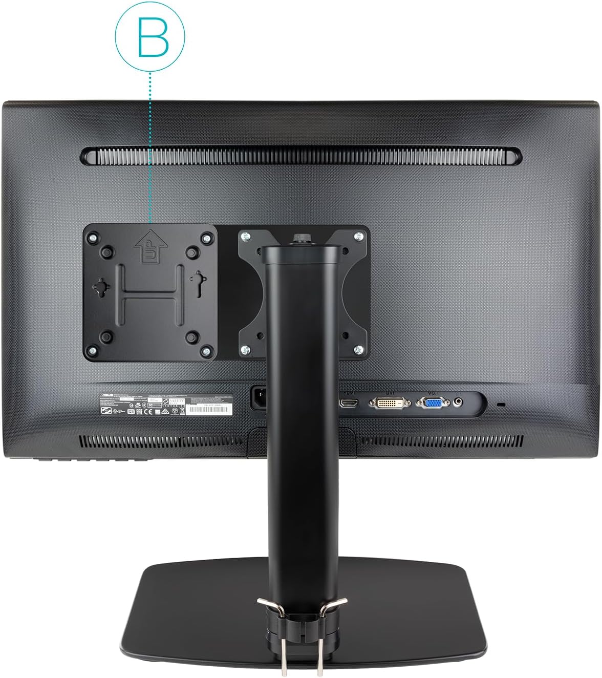 Suporte para miniPC TooQ TCCH0007-B/ até 3kg - Imagem 4