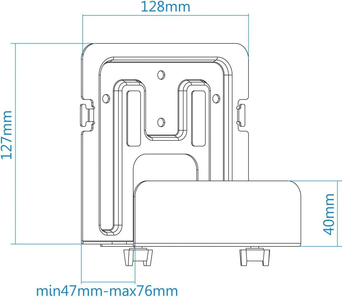 Suporte Universal TooQ TQMPM4776 para Router, MiniPC/ até 5kg - Imagem 7