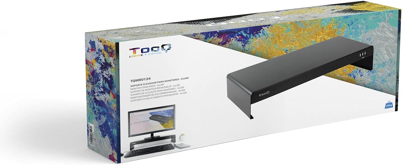 Apoio de Monitor TooQ TQMR0124/ até 20kg - Imagem 8