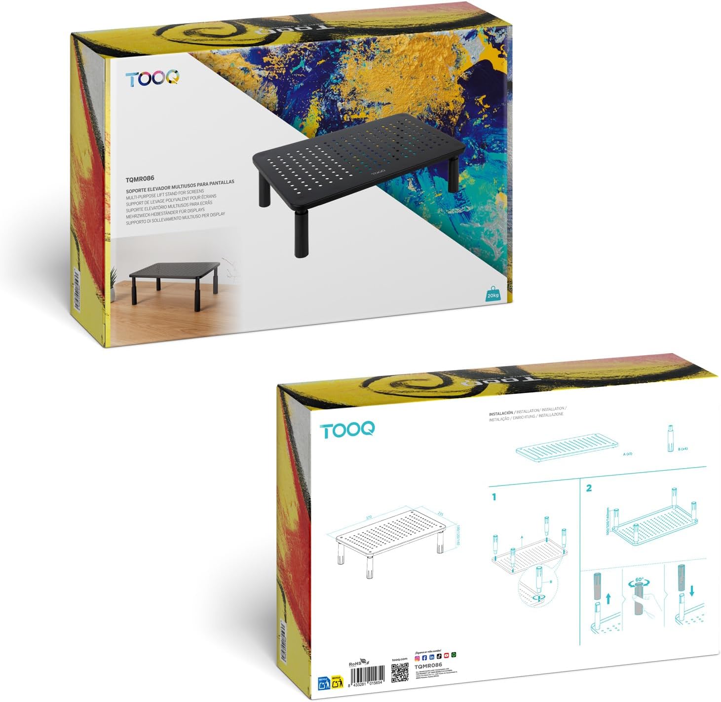 Suporte para Monitor TooQ TQMR086/ até 20kg - Imagem 7