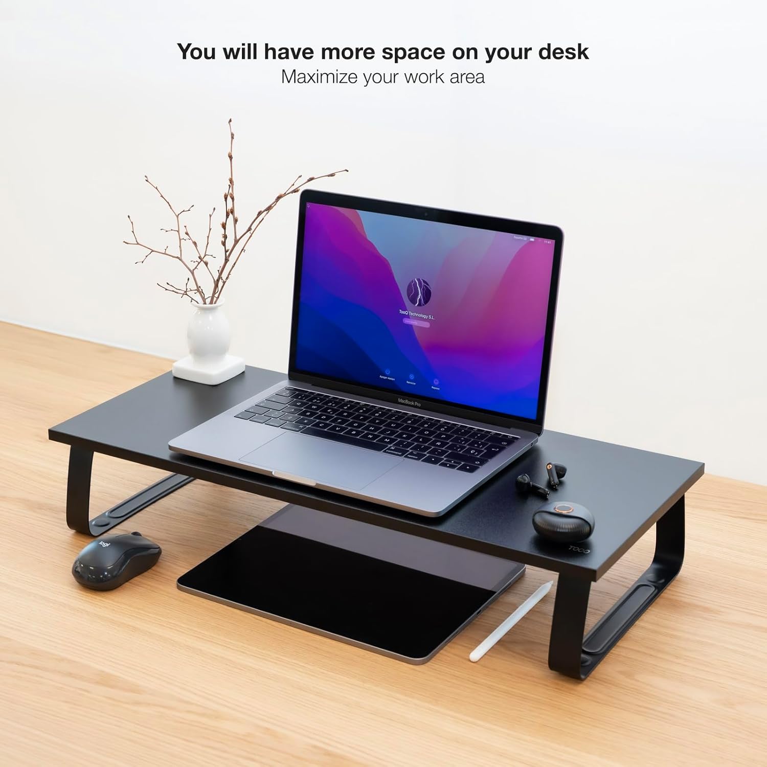 Suporte para Monitor TooQ TQMR111/ até 20kg - Imagem 4