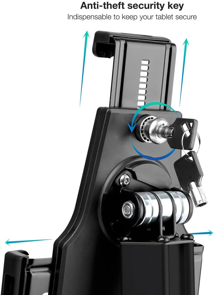 Suporte para Tablet com Antirroubo TooQ TQTDS0811/ Preto - Imagem 9