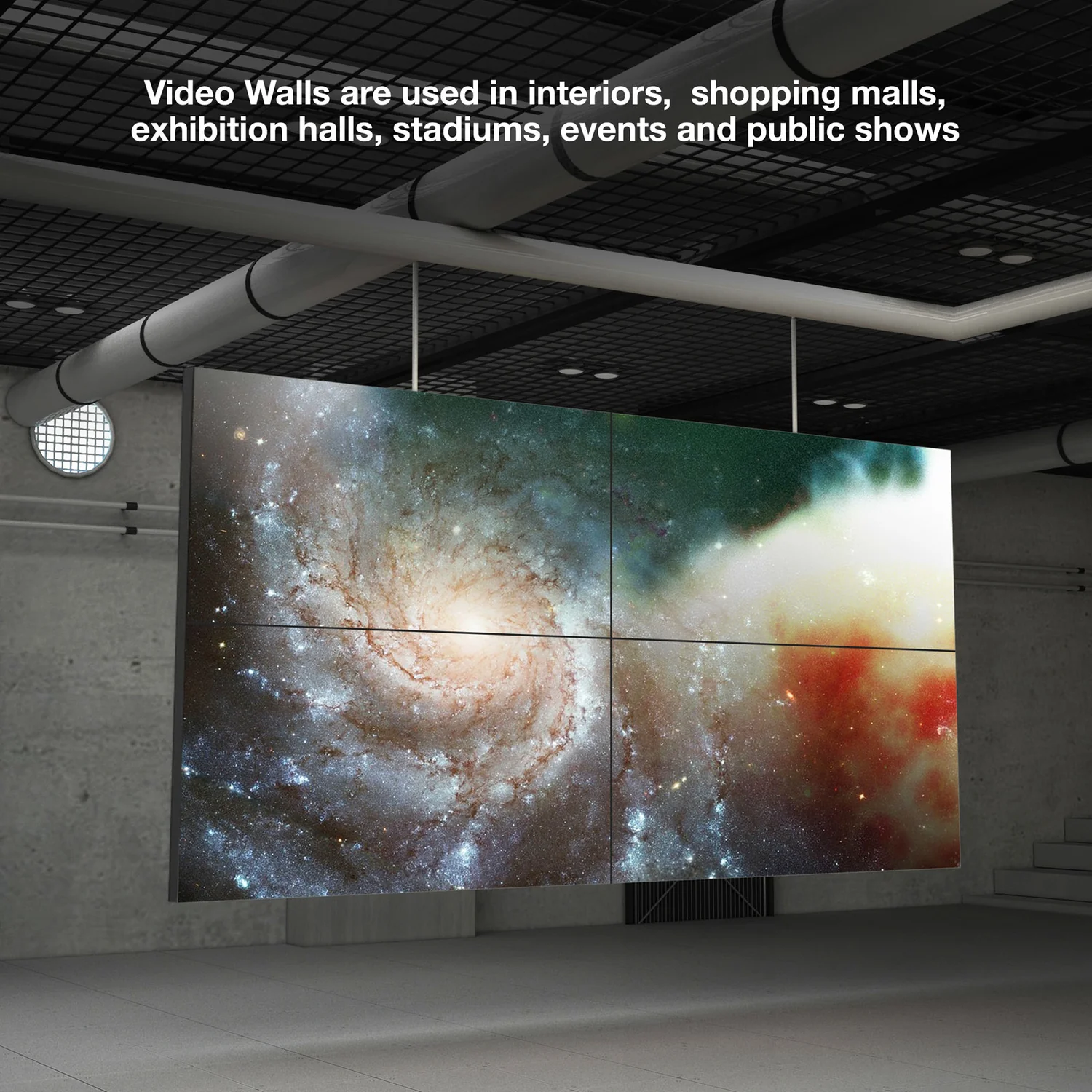 Suporte de Parede Tooq TQVW5470T para Videowall Inclinável 54" a 70" até 70kg VESA 800x400 Preto - Imagem 11