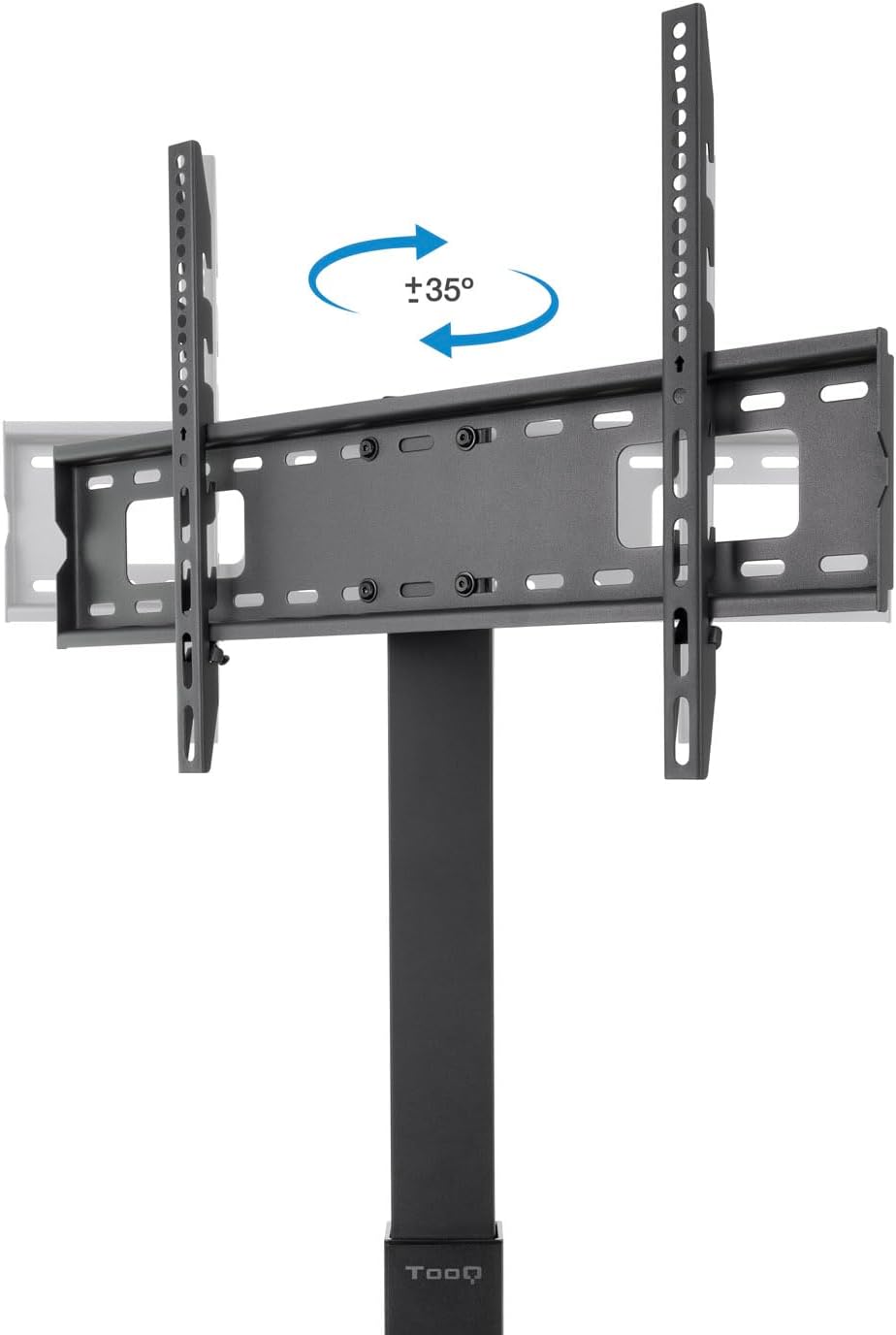 Suporte de Chão Inclinável/ Ajustável TooQ MOON FS2287M-B para TV de 37-75"/ até 40kg - Imagem 4