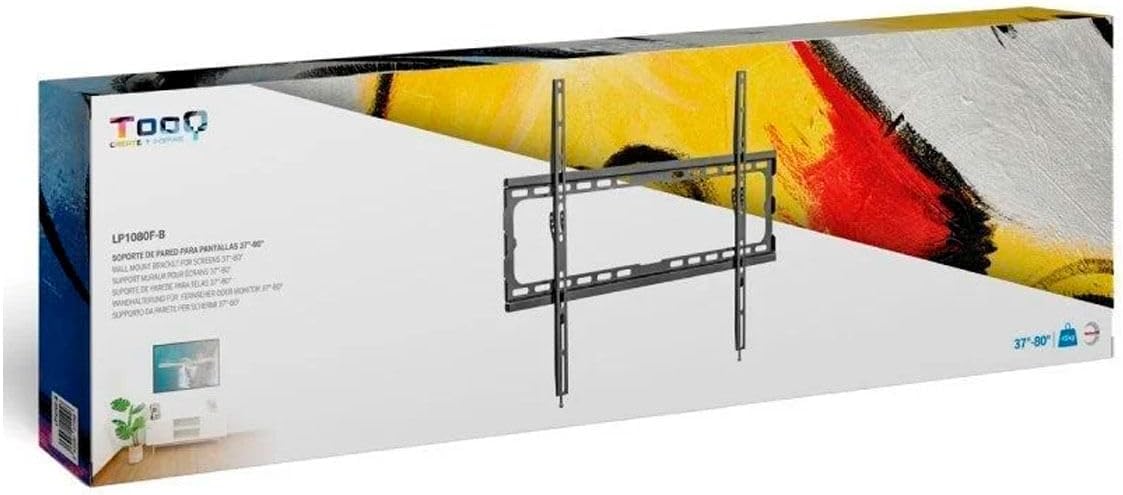 Suporte de Parede Fixo TooQ LP1080F-B para TV de 37-80"/ até 45kg - Imagem 3