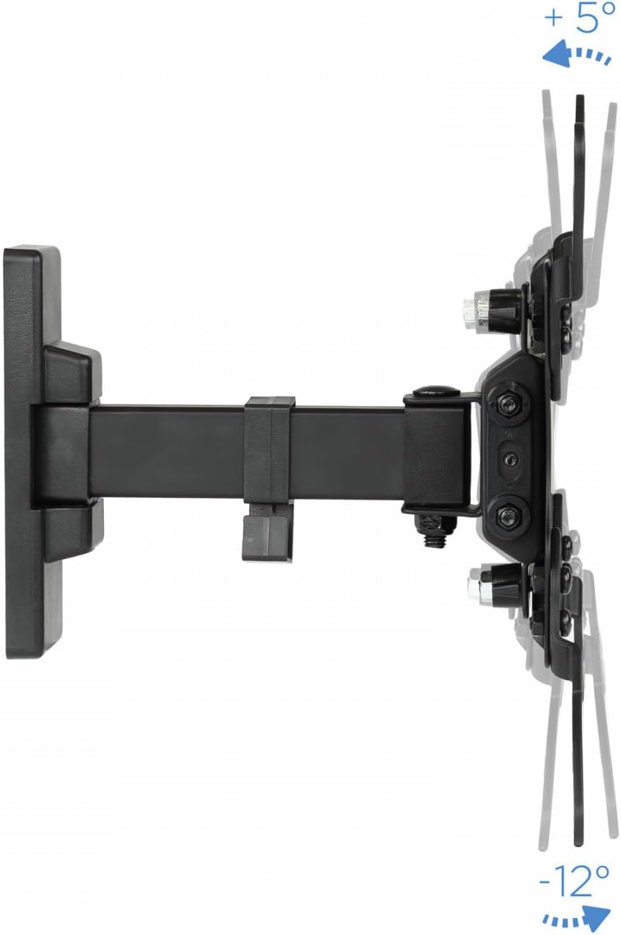 Suporte de Parede Giratório/ Inclinável/ Nivelável TooQ LP2042TNL-B para TV de 13-42"/ até 20kg - Imagem 2