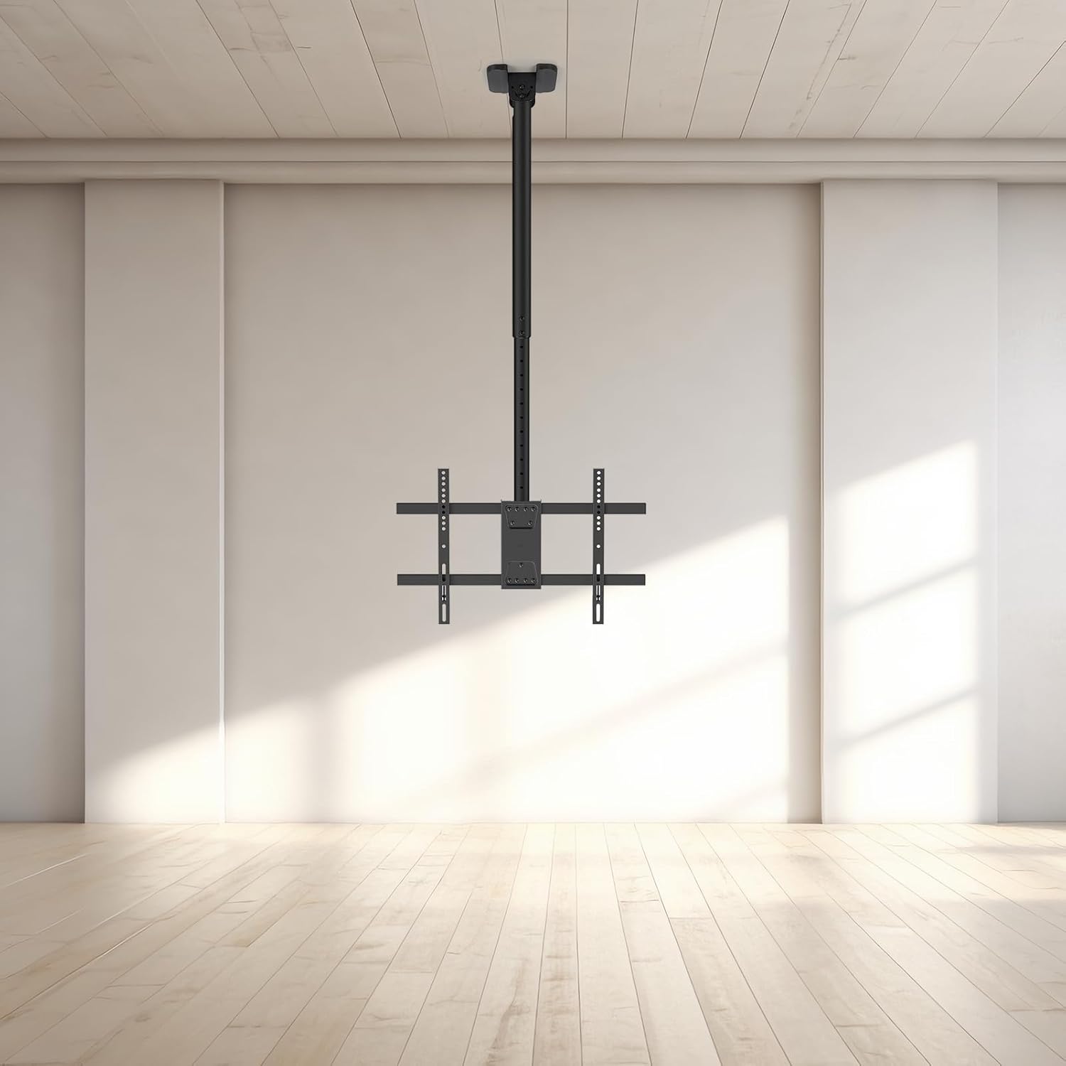 Suporte de Teto Rotativo/ Inclinável/ Nivelável TooQ LPCE1186TSLI-XL-B para TV de 43-86"/ até 60kg - Imagem 7
