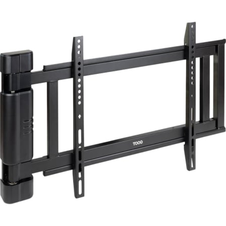 Suporte de Parede Elétrico TooQ LPM4381XL-B para TV 32" a 75" Giratório até 50kg Preto