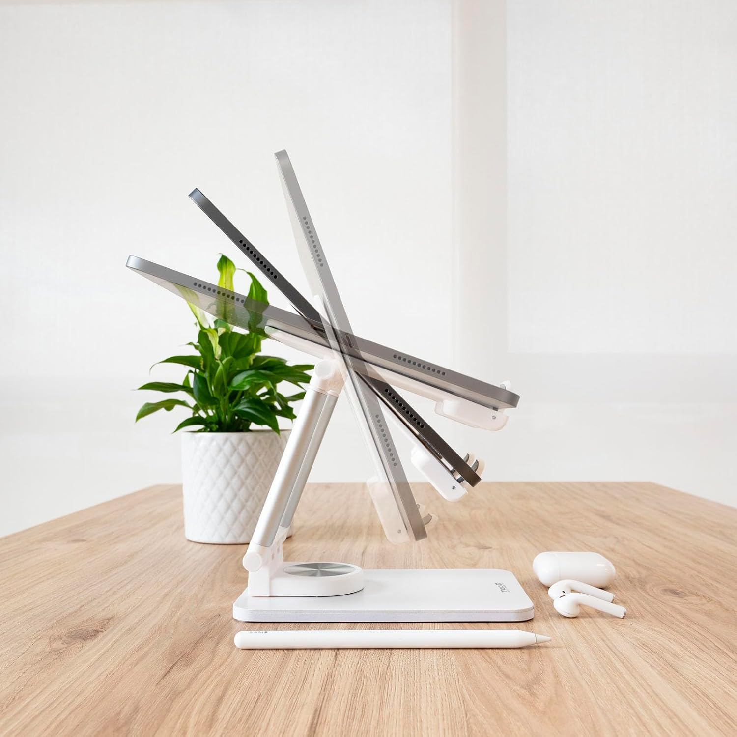 Suporte para Smartphone/Tablet TooQ PH-HERMES-LUNA/ Branco - Imagem 5