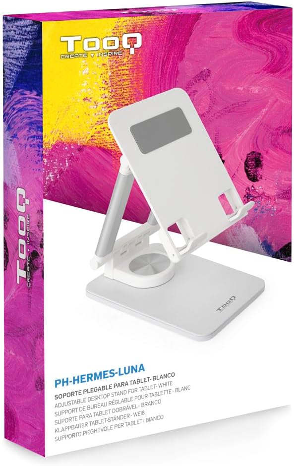 Suporte para Smartphone/Tablet TooQ PH-HERMES-LUNA/ Branco - Imagem 10