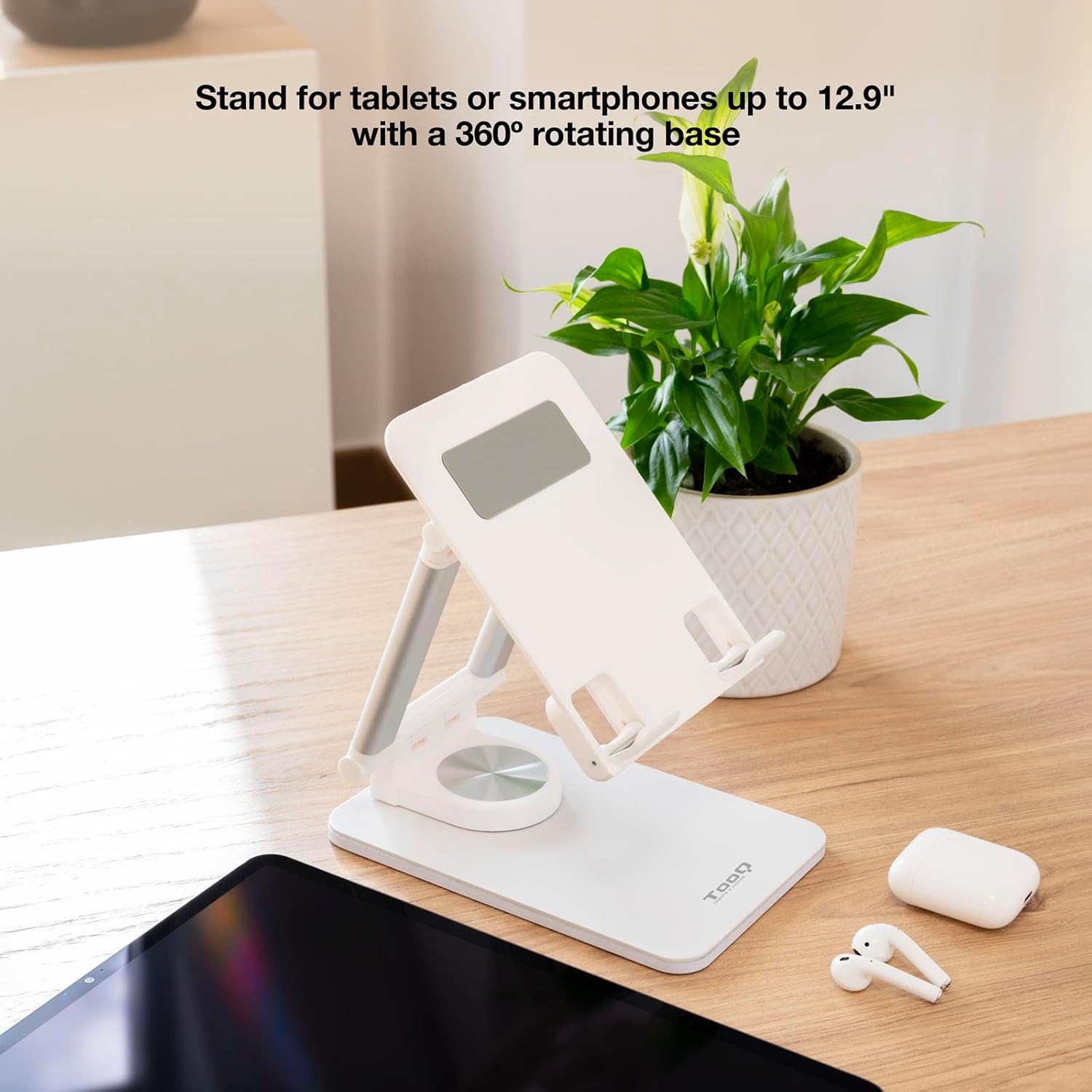 Suporte para Smartphone/Tablet TooQ PH-HERMES-LUNA/ Branco - Imagem 2