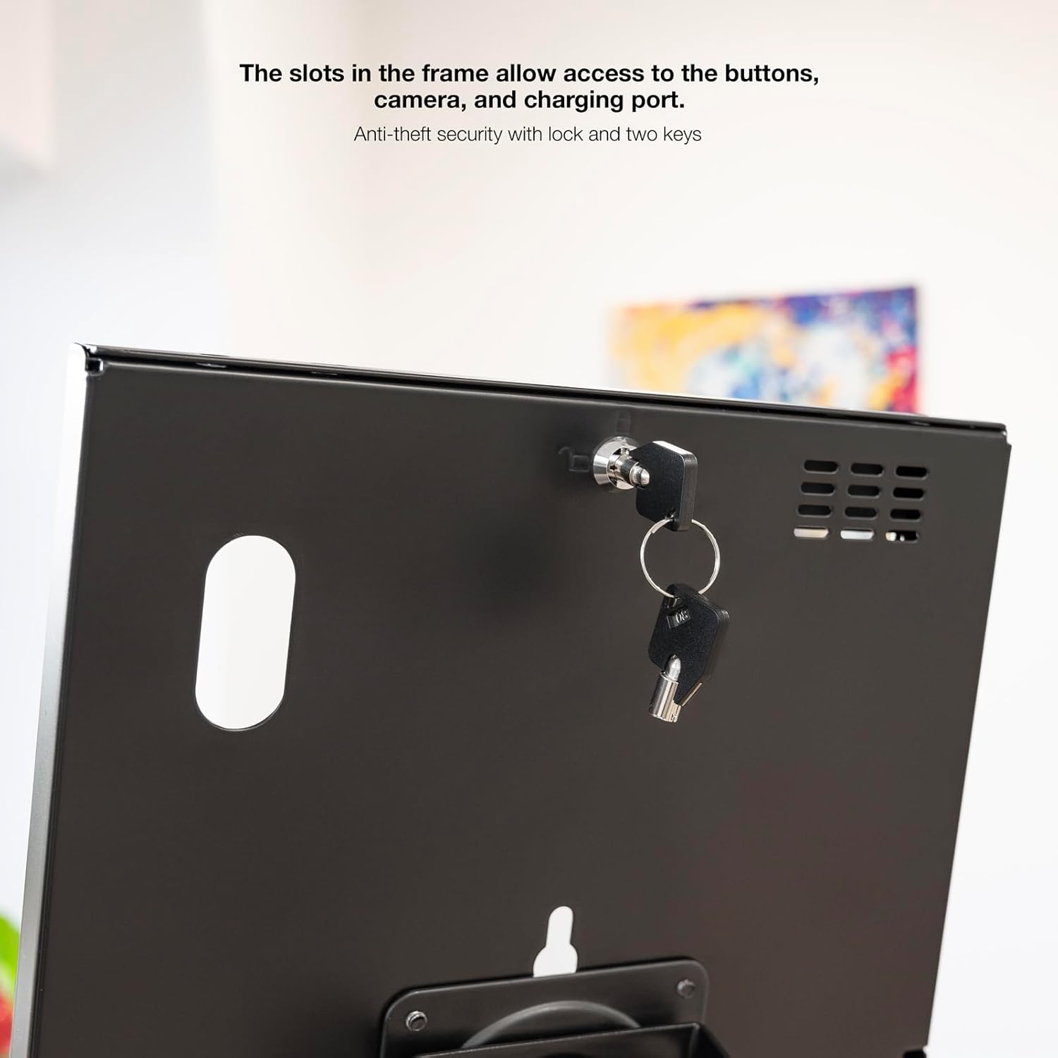 Moldura Antirroubo para Tablet TooQ TQATTE2601-L-B/ Preto - Imagem 5