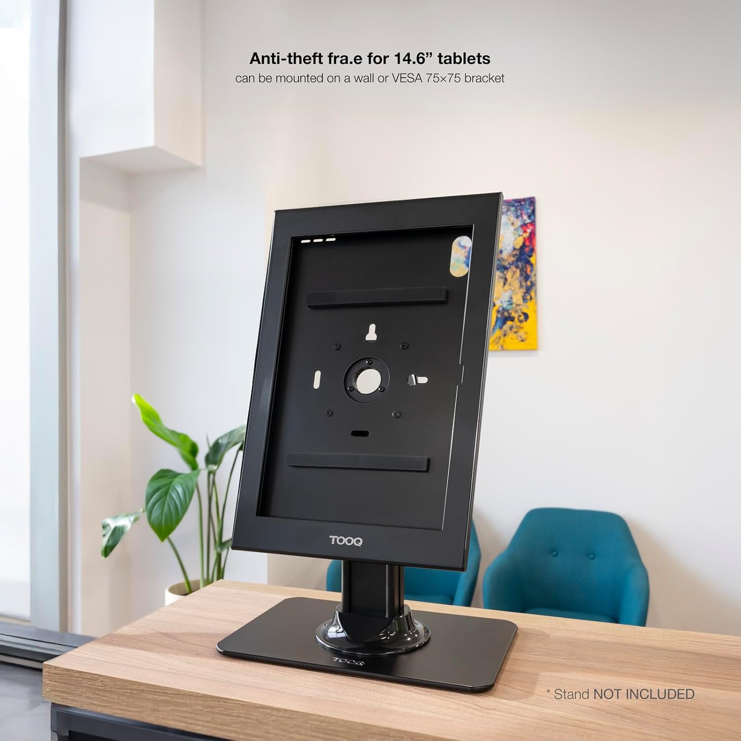 Moldura Antirroubo para Tablet TooQ TQATTE2601-L-B/ Preto - Imagem 2