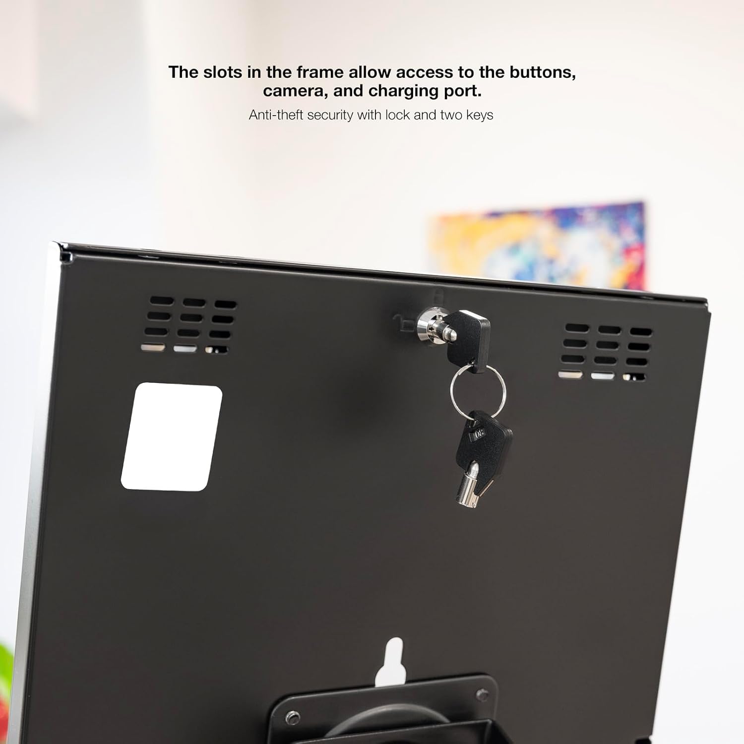 Suporte Antirroubo para Tablet TooQ TQATTE2601-M-B/ Preto - Imagem 7