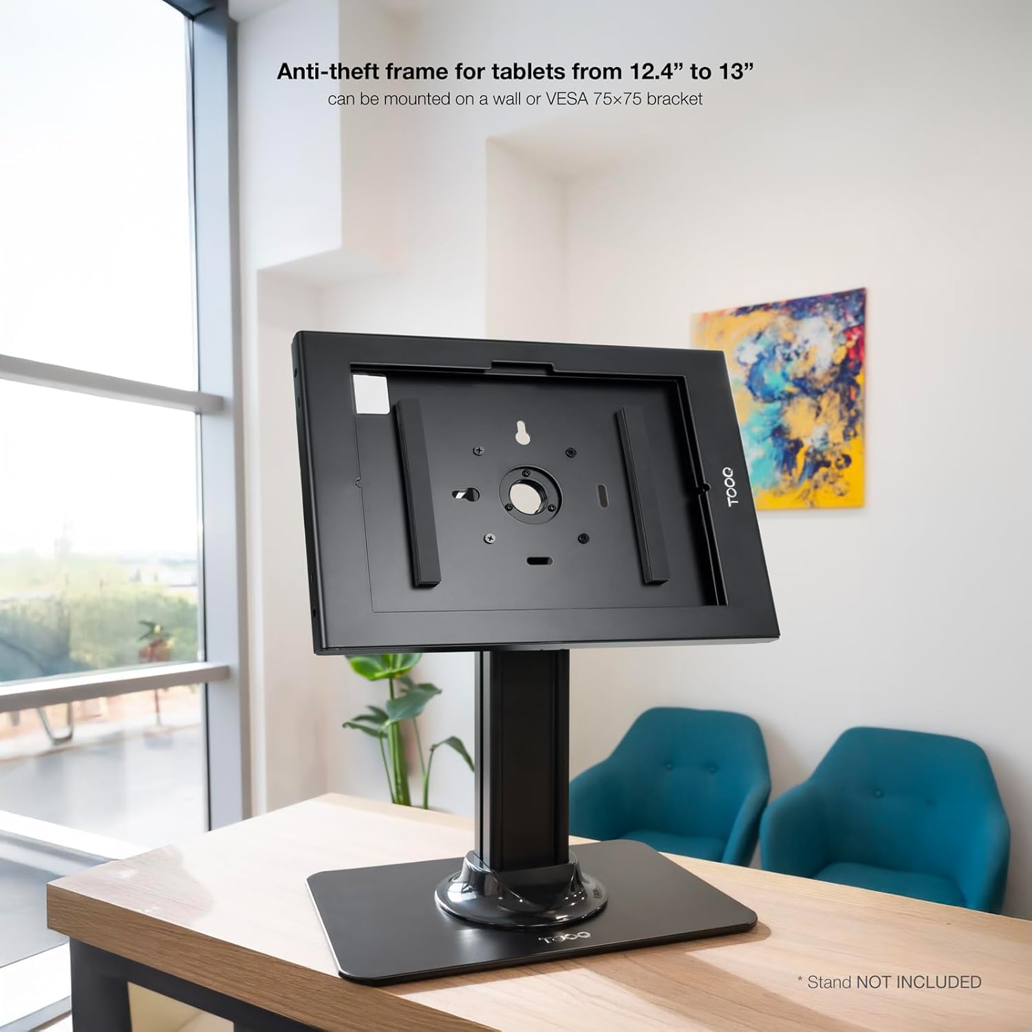 Suporte Antirroubo para Tablet TooQ TQATTE2601-M-B/ Preto - Imagem 2