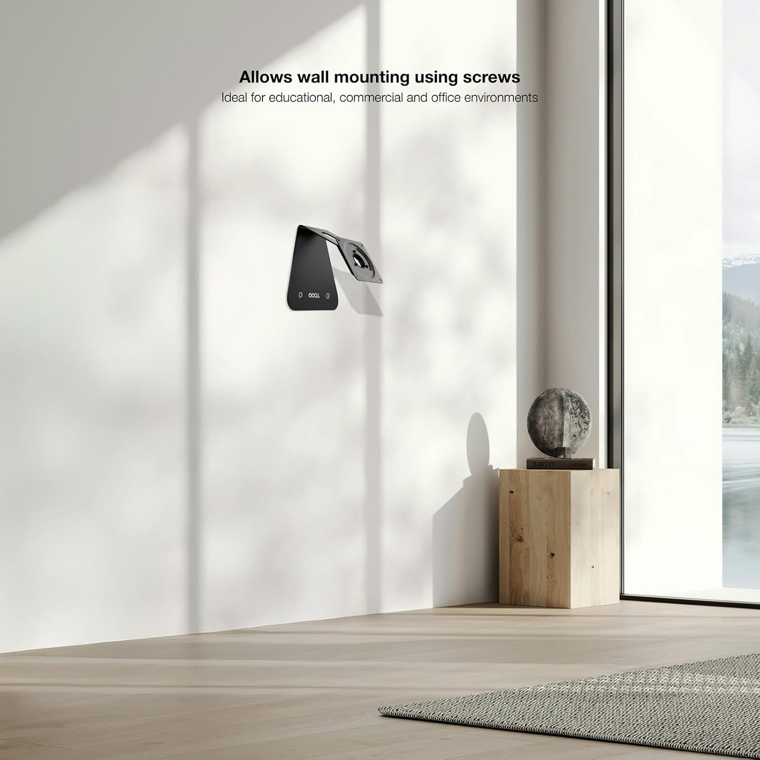 Suporte de Mesa/Parede para Moldura Antirroubo de Tablet TooQ TQATWM3401-B/ Preto - Imagem 6