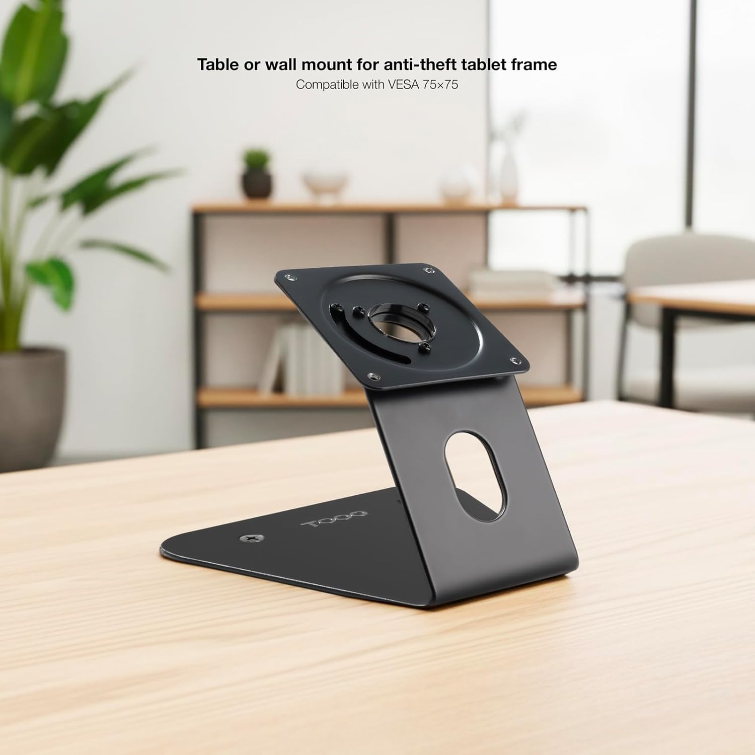 Suporte de Mesa/Parede para Moldura Antirroubo de Tablet TooQ TQATWM3401-B/ Preto - Imagem 2