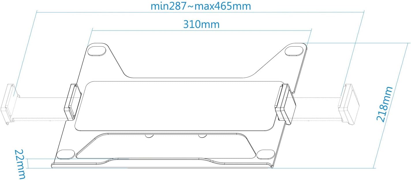 Suporte TOOQ TQLH1117-B para Portáteis 11.6" a 17.3" VESA 75x75 até 9kg Preto - Imagem 5
