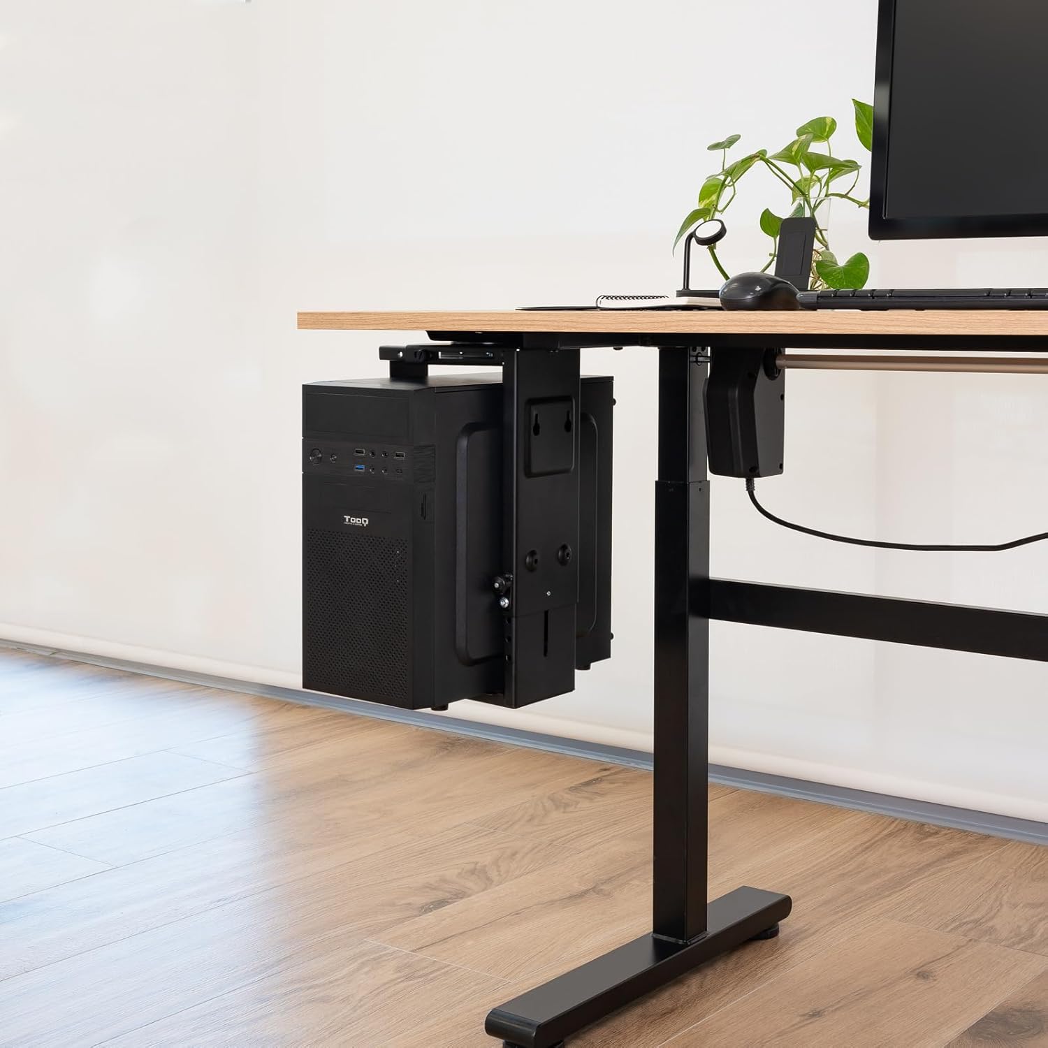 Suporte Debaixo da Mesa/de Parede TooQ TQMUD01 para PC/ até 10kg - Imagem 8
